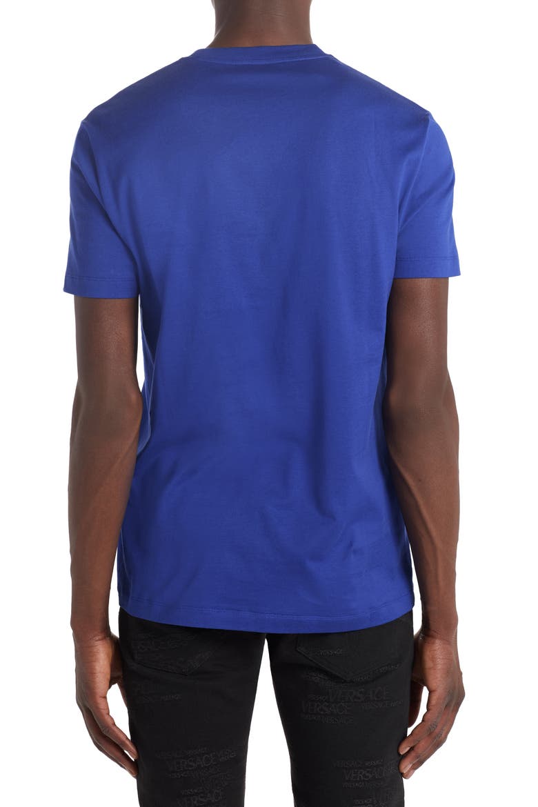 Bicolor Logo Graphic Tee, Alternate, color, BLUE MULTI