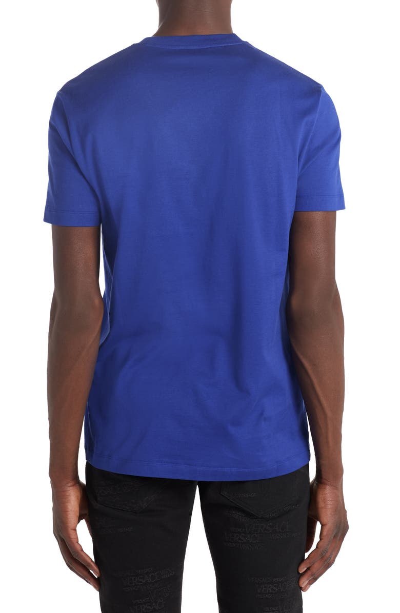 Versace Bicolor Logo Graphic Tee, Alternate, color,