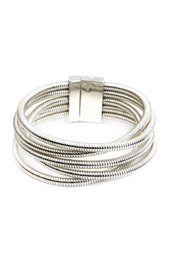 Panacea Multistrand Bracelet In Silver