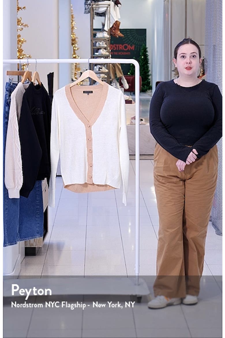 Gigi Colorblock Cardigan video