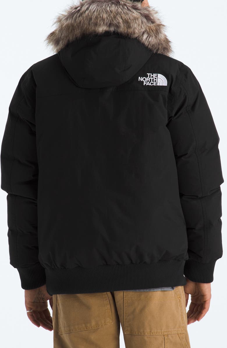 The North Face McMurdo Water Repellent 600 Fill Power Down Jacket with Removable Faux Fur Trim, Alternate, color,