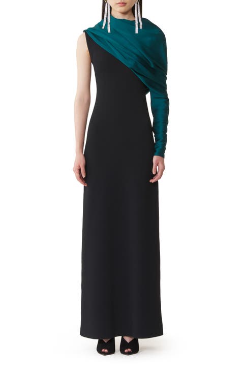 Asymmetrical Knit Dress