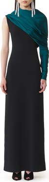 Lanvin Asymmetrical Knit Dress