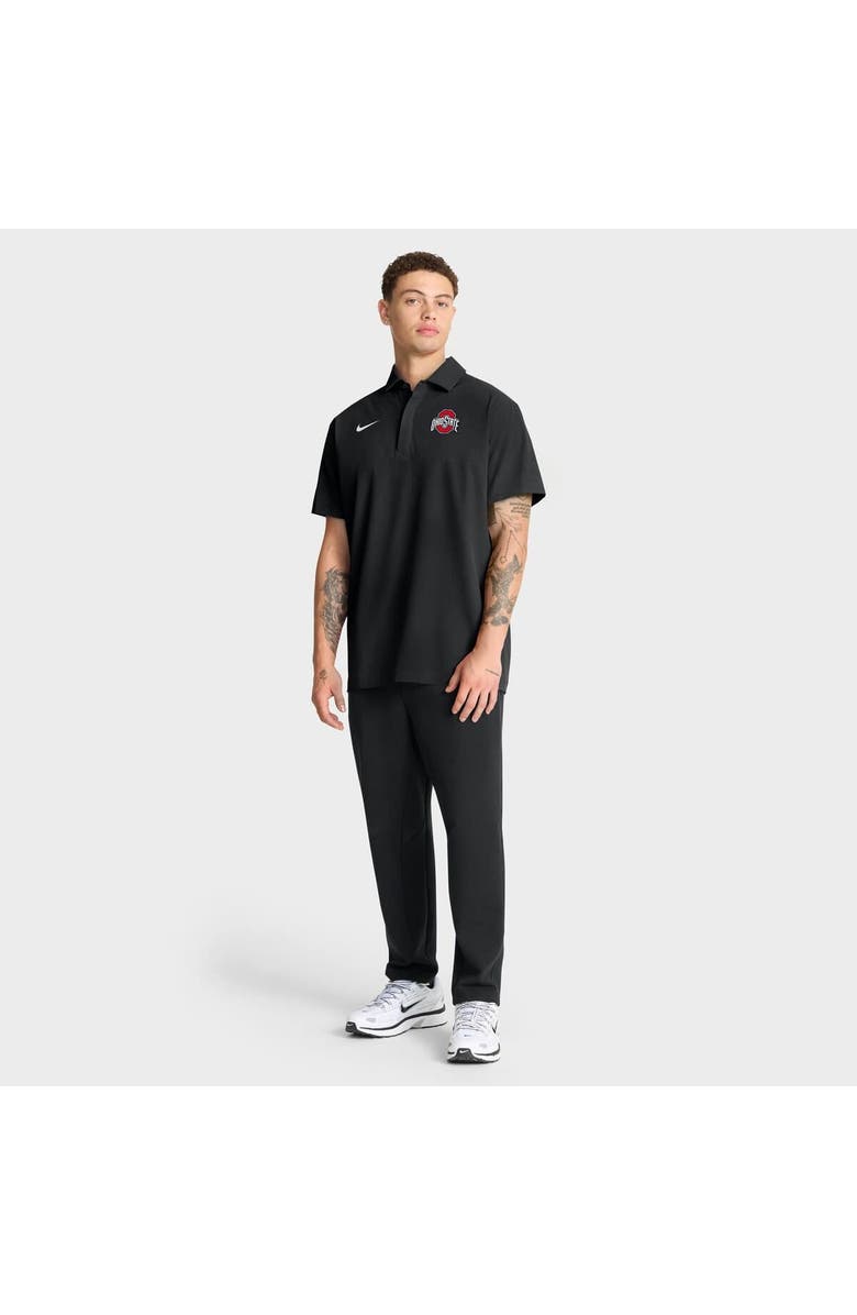 Nike Men's Nike Black Ohio State Buckeyes 2025 Coaches Sideline Polo, Alternate, color, Black