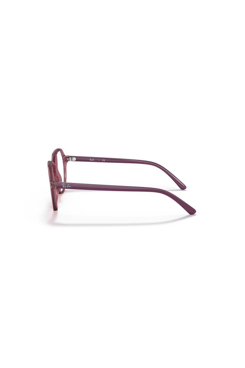 47mm Square optical glasses, Alternate, color, Pink