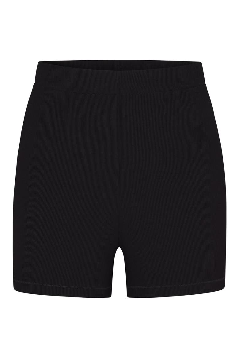 Soft Lounge Short Sleep Set, Alternate, color, ONYX