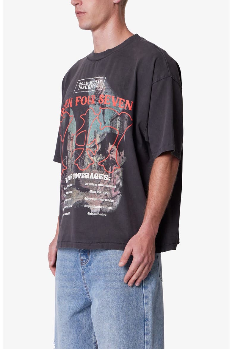 747 Graphic T-Shirt, Alternate, color, WASHED BLACK