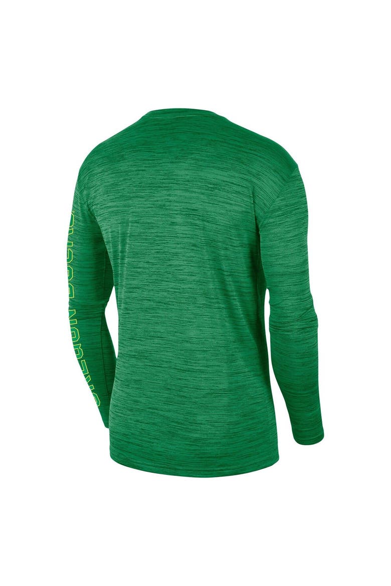 Men's Nike Green Oregon Ducks Velocity Legend Team Performance Long Sleeve T-Shirt, Alternate, color, Green
