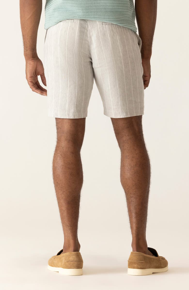 DEKE Oasis 8.5-Inch Linen Blend Bermuda Shorts, Alternate, color, Frost Gray