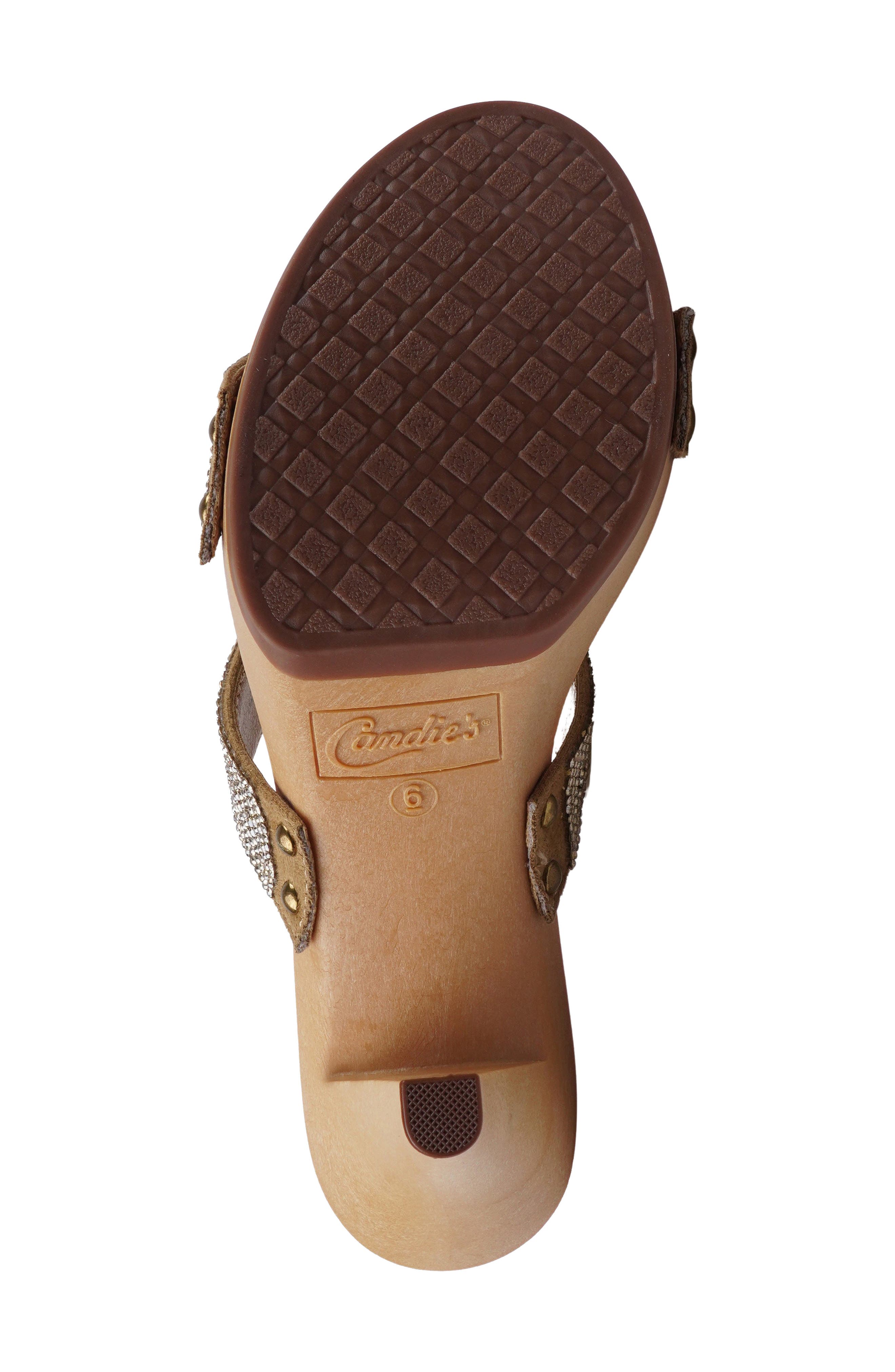 Candie
s Eve Platform Sandal, Alternate, color, Beige