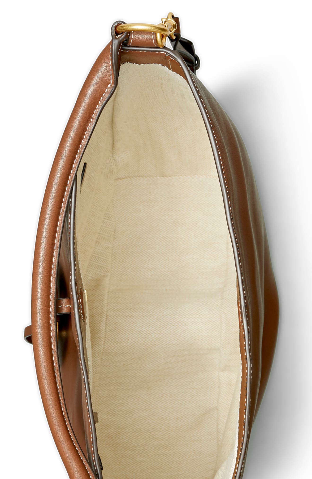 Tory Burch Miller Leather Hobo Bag, Alternate, color, 