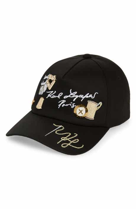 KARL LAGERFELD PARIS Karl Atelier Adjustable Baseball Cap
