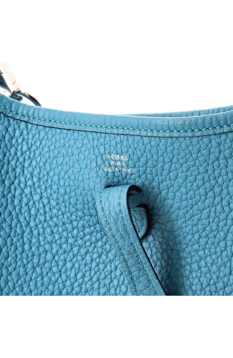 Pre-Owned Hermes Evelyne Bag Gen III Clemence TPM, Alternate, color, Bleu Atoll