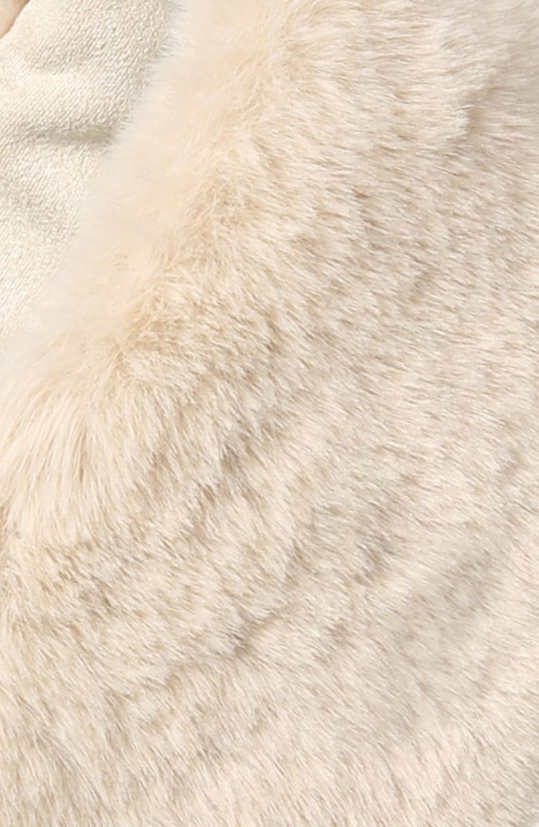 Apparis Eleni Faux Fur Headband, Alternate, color, Latte