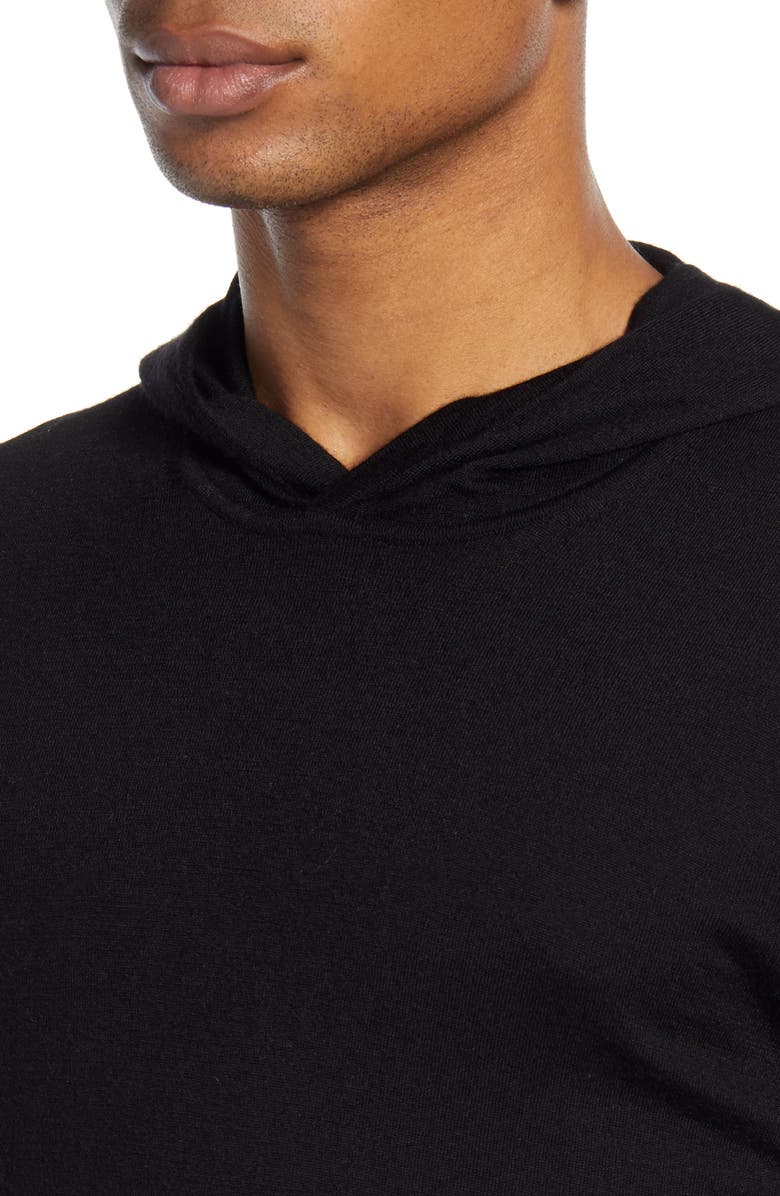 Vince Wool & Cashmere Pullover Hoodie, Alternate, color,