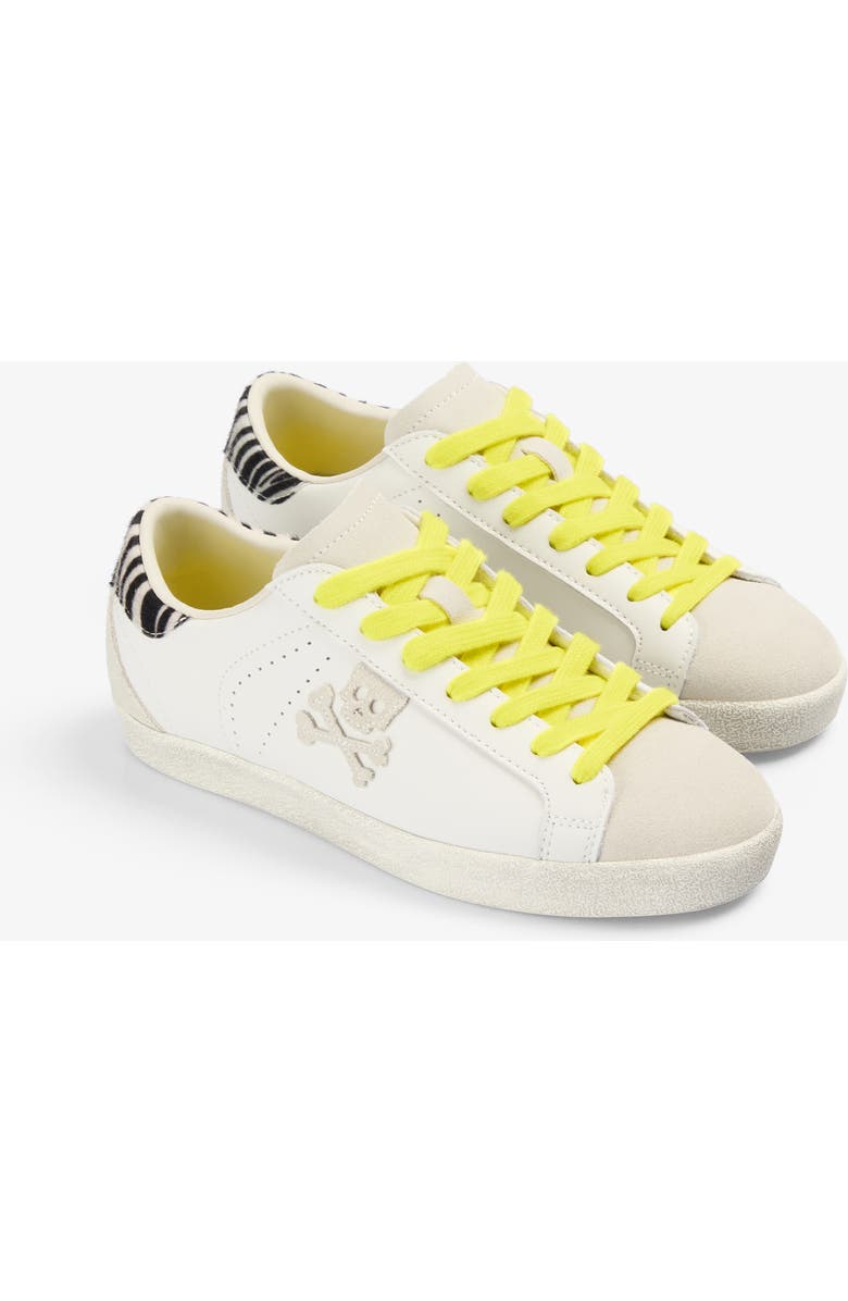 Scalpers Henry Animal Sneakers Girls, Main, color, Yellow