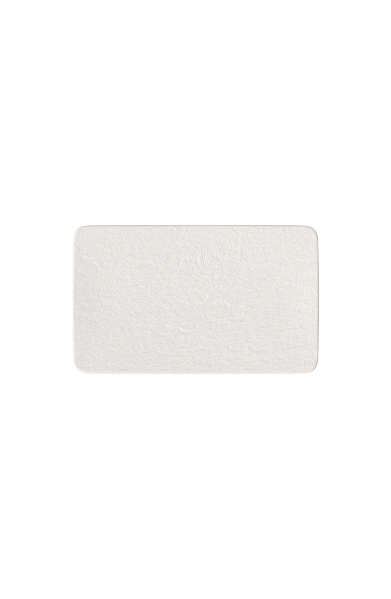 Villeroy & Boch Manufacture Rock blanc Rectangular Multifunctional Plate, Main, color, White