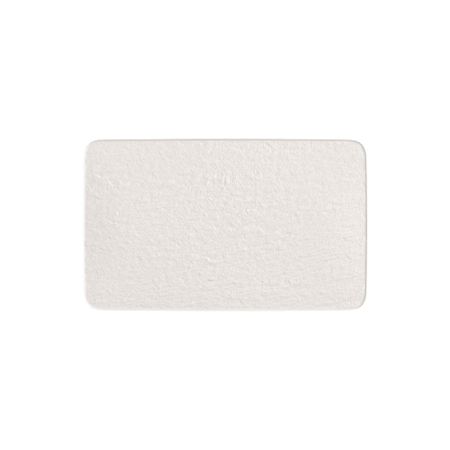 Villeroy & Boch Manufacture Rock Blanc Rectangular Multifunctional Plate In White