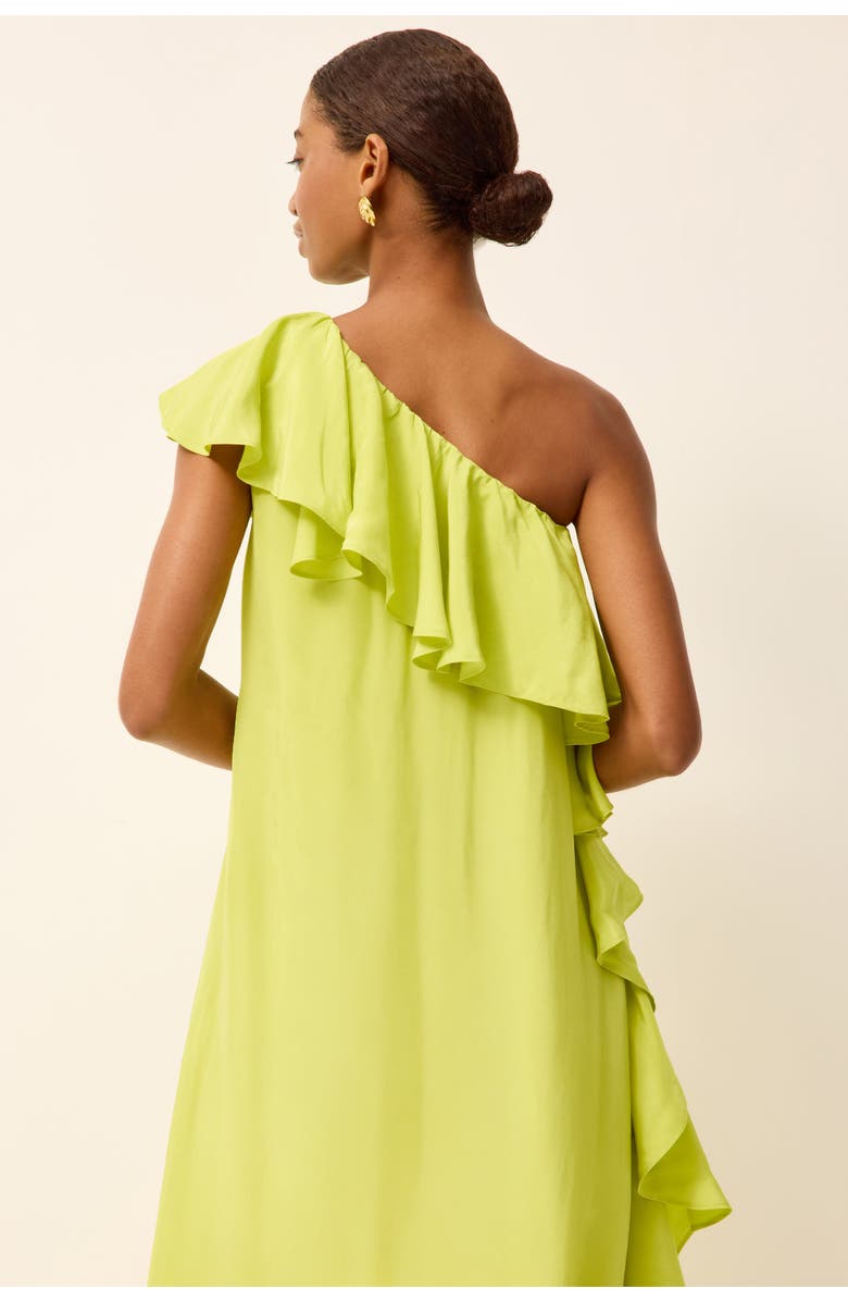 Marie Oliver Mora Dress, Alternate, color, Apple