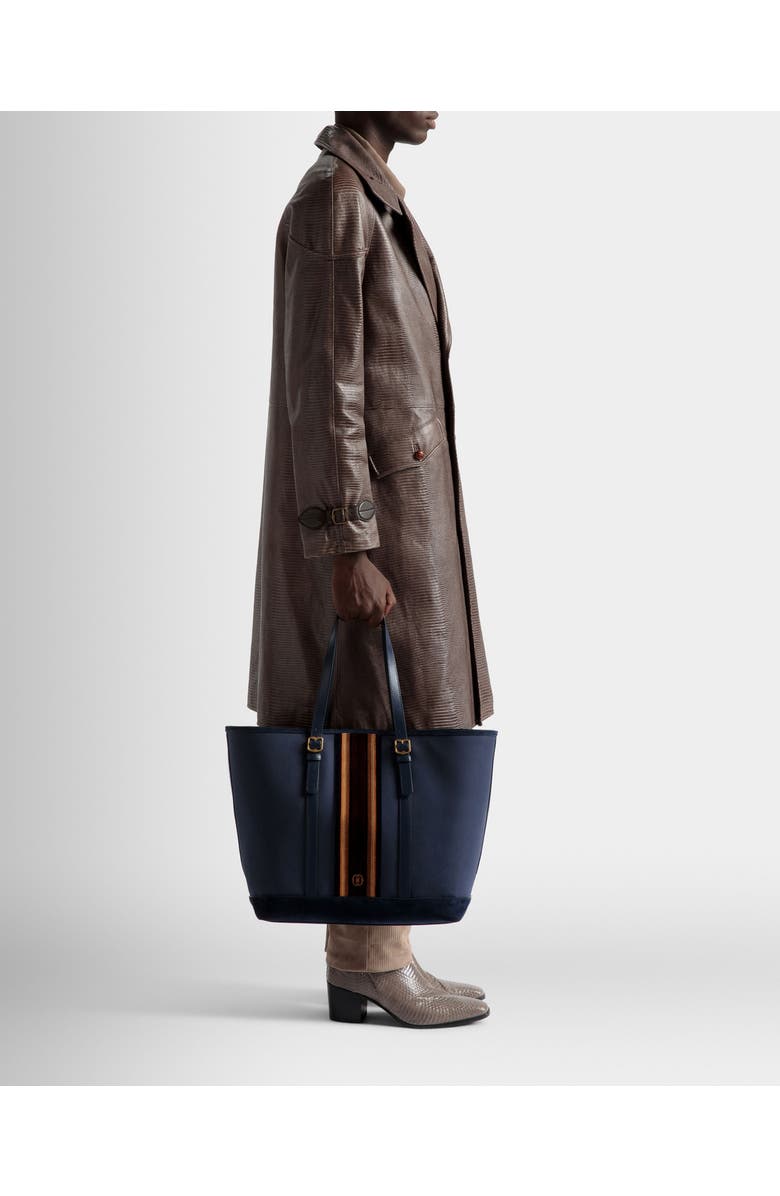 Bally Gare Tote Bag, Alternate, color, Blue
