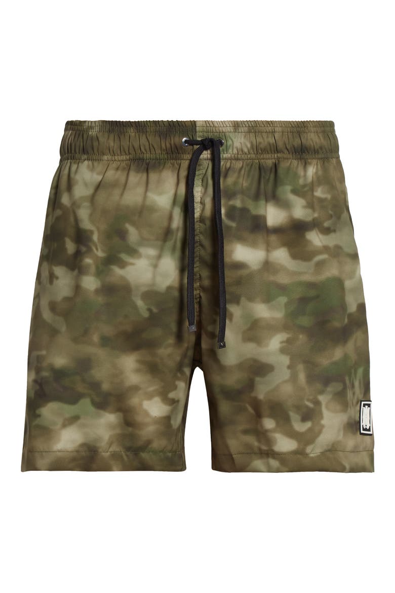 Camo Swim Trunks, Alternate, color, NATURAL