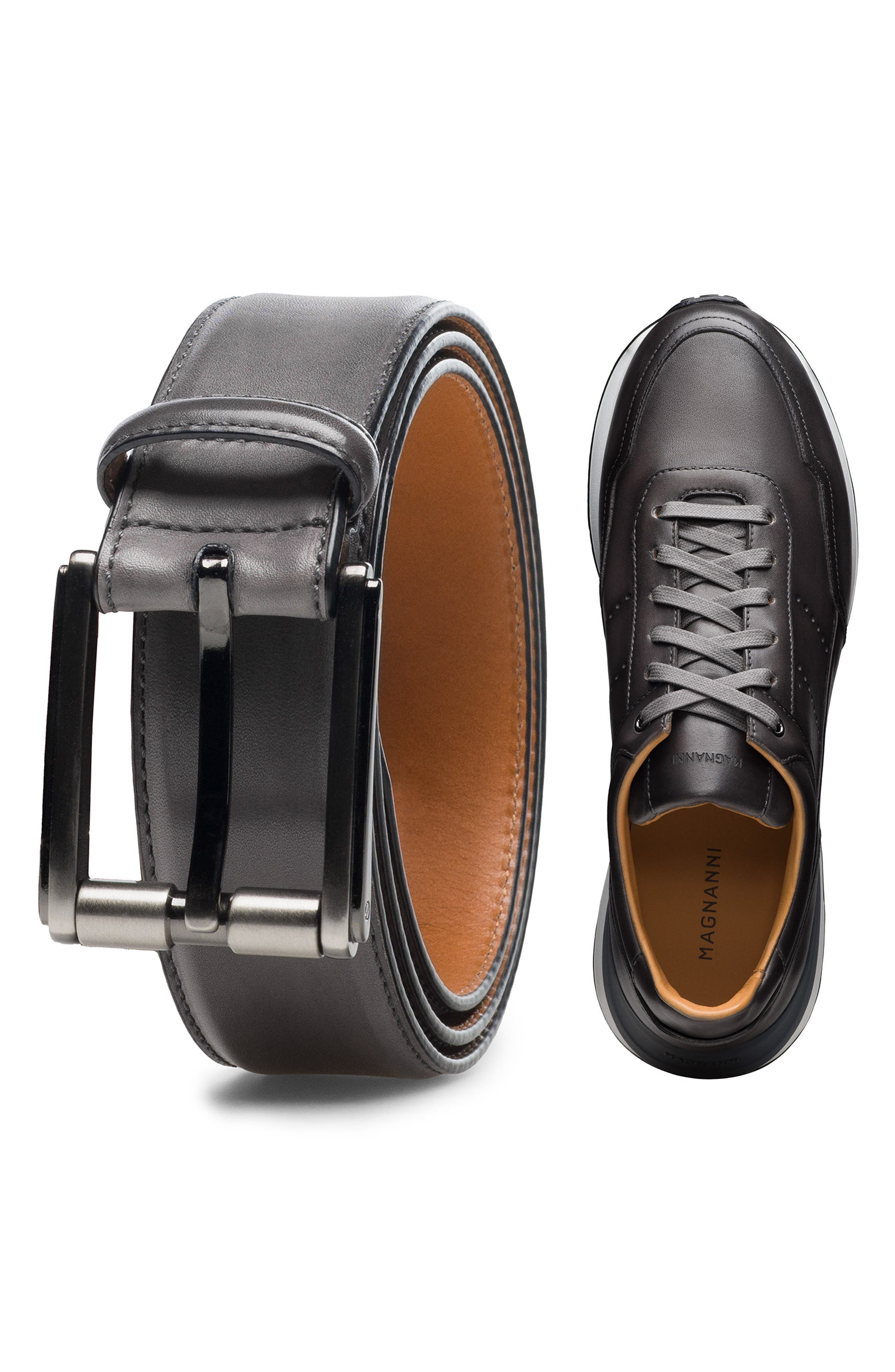 Magnanni Bravo II Sneaker, Alternate, color, Grey