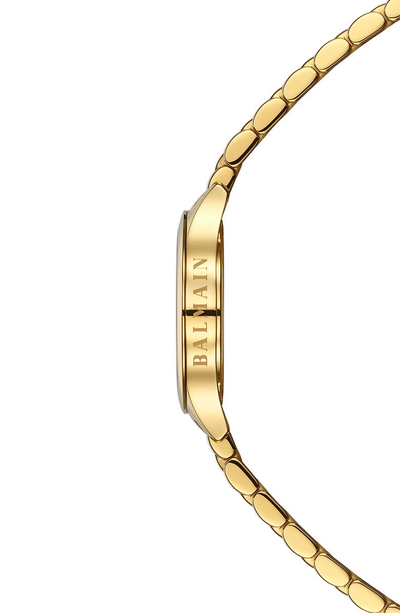 BALMAIN WATCHES de Balmain Bracelet Watch, 25mm, Alternate, color, Yellow Gold Pvd Coating