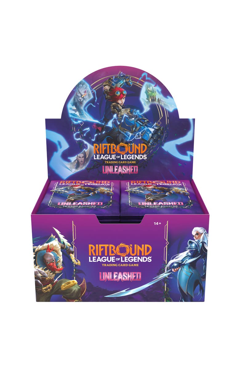 Riftbound: League of Legends League of Legends TCG Unleashed, Booster Display, 24 Booster Packs, Main, color, 