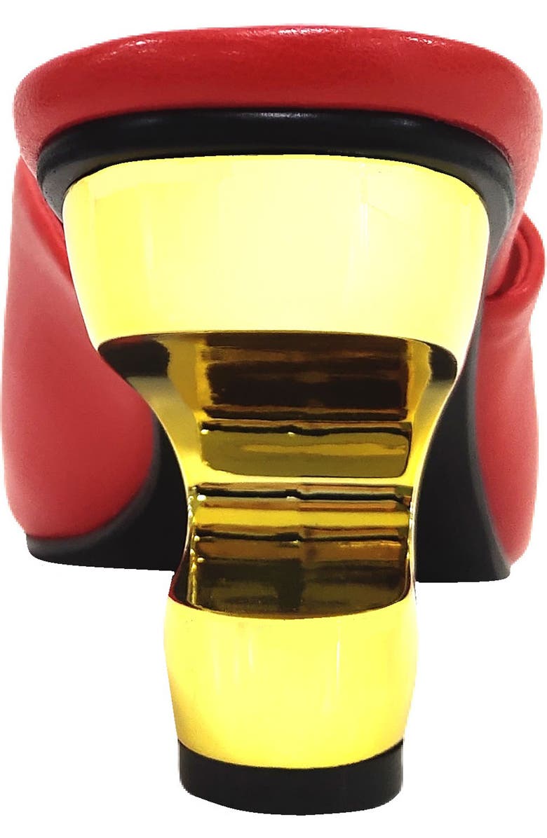 NINETY UNION Gypsy Square Toe Mule, Alternate, color, Red