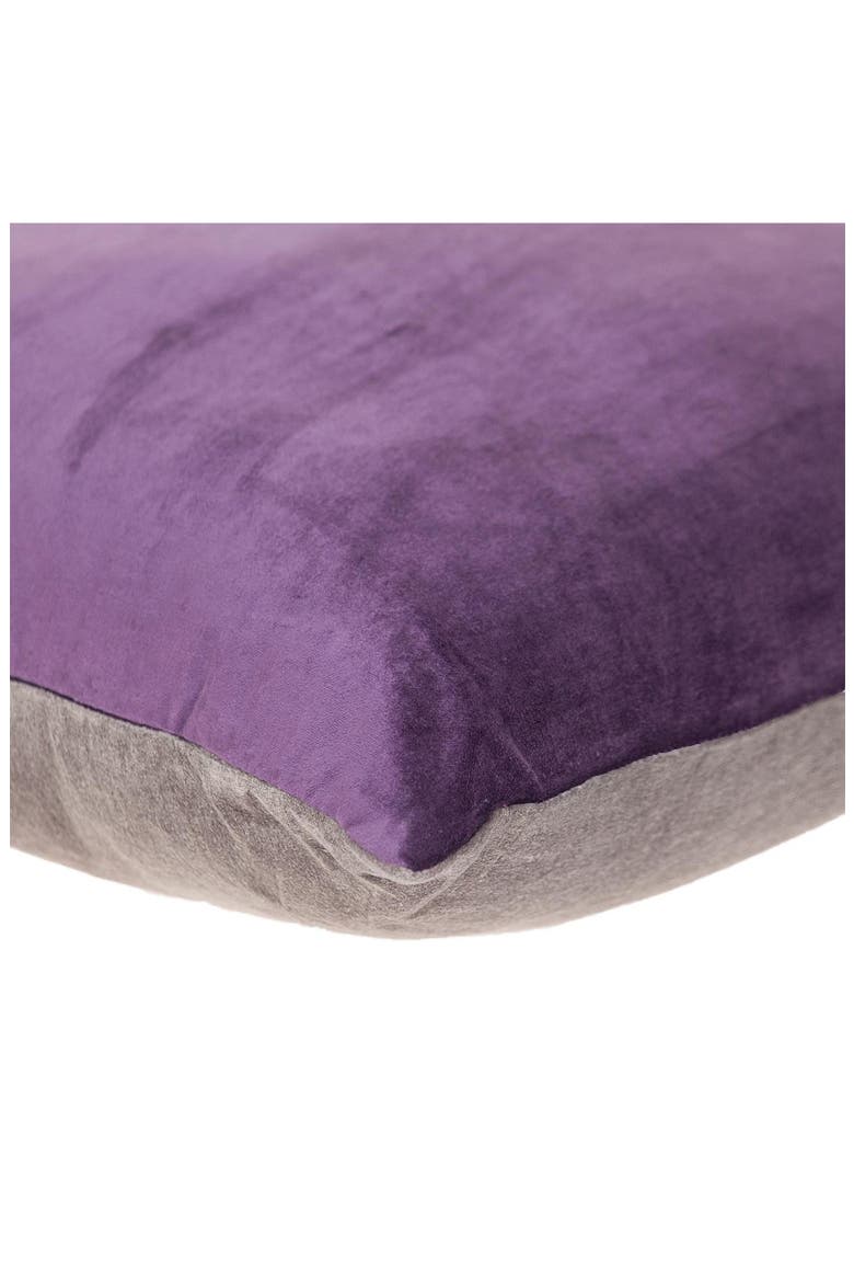 Nerine Transitional Taupe Throw Pillow, Alternate, color, TAUPE