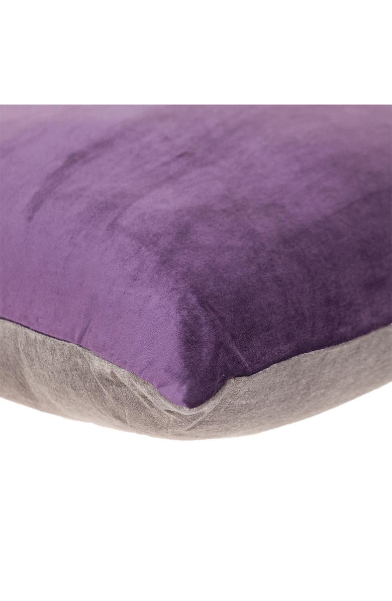 PARKLAND COLLECTION Nerine Transitional Taupe Throw Pillow, Alternate, color, Taupe