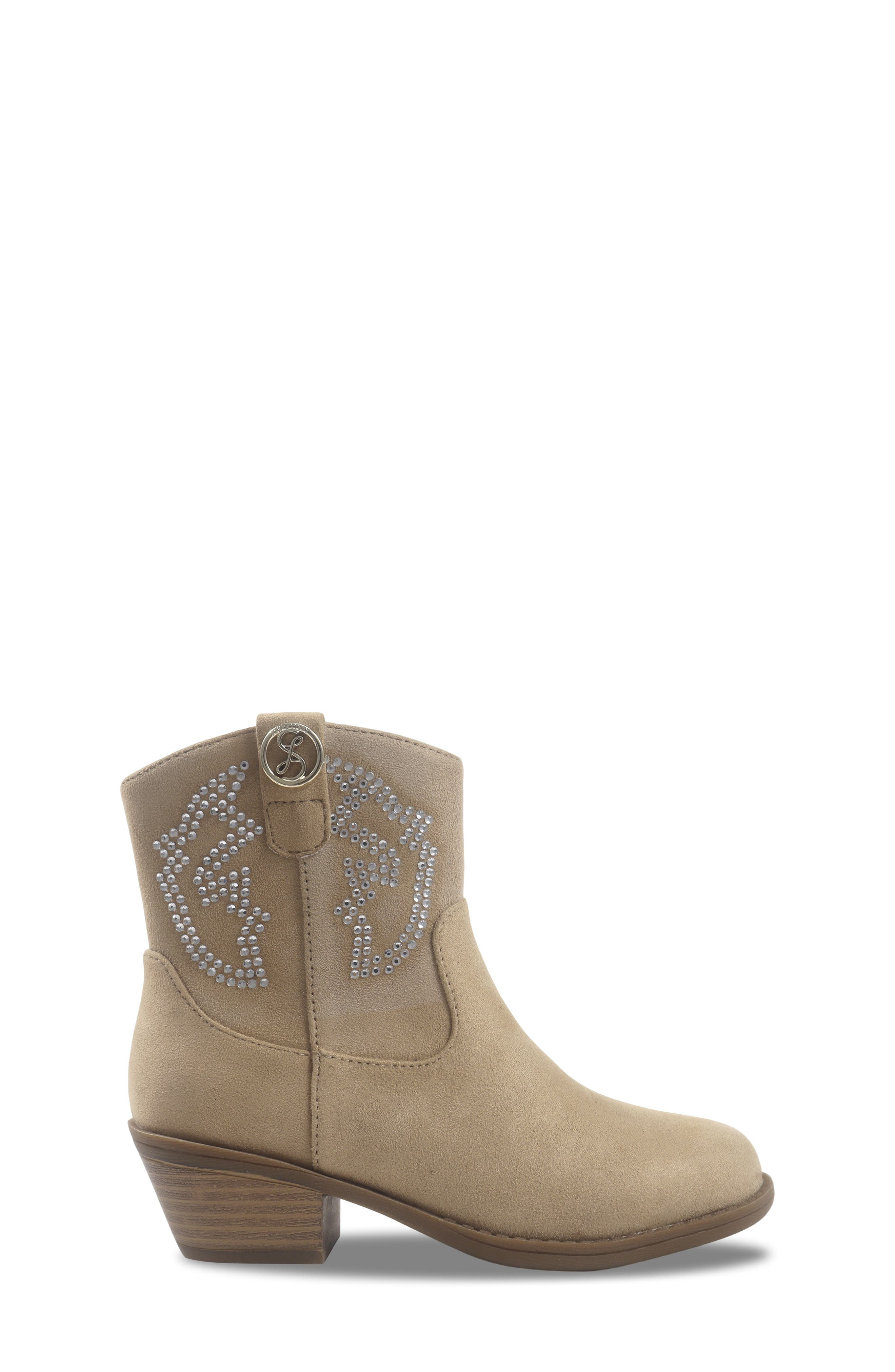 SAM & LIBBY Kids' Western Emma Boot, Alternate, color, Sand