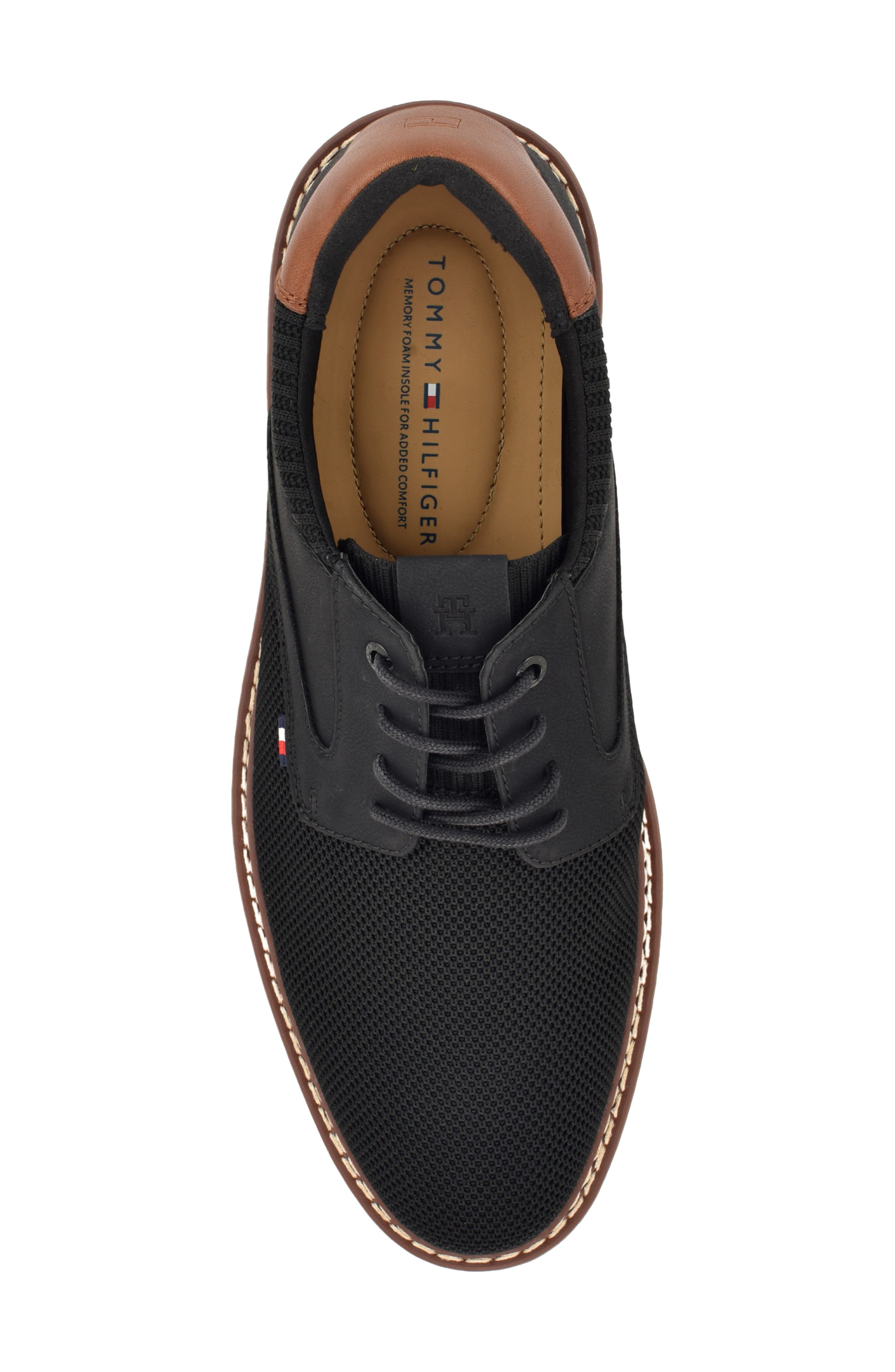 Helky Oxford, Alternate, color, BLACK MULTI