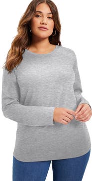 June + Vie Long-Sleeve Crewneck One + Only Tee