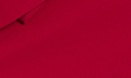 Jewel Badgley Mischka Fan One-shoulder Minidress In Red