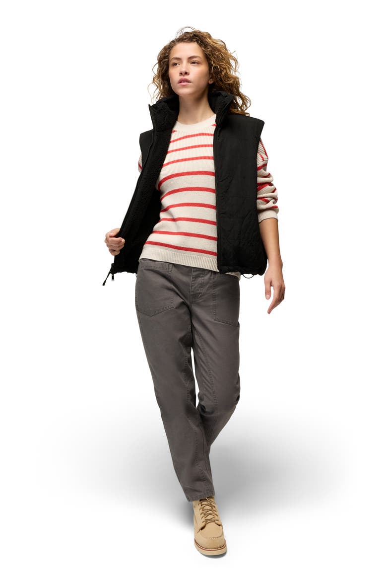 Encinitas Reversible Vest, Alternate, color, BLACK