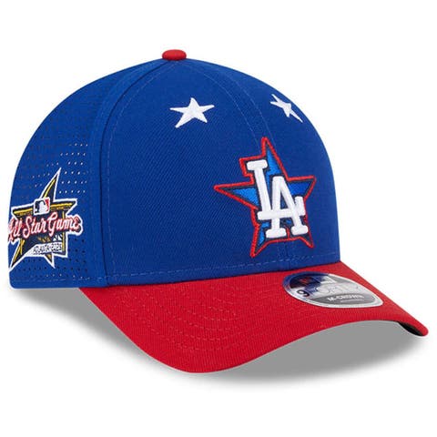 Men's New Era Blue/Red  Los Angeles Dodgers 2025 MLB All-Star Game Workout 9FORTY M-Crown Adjustable Hat