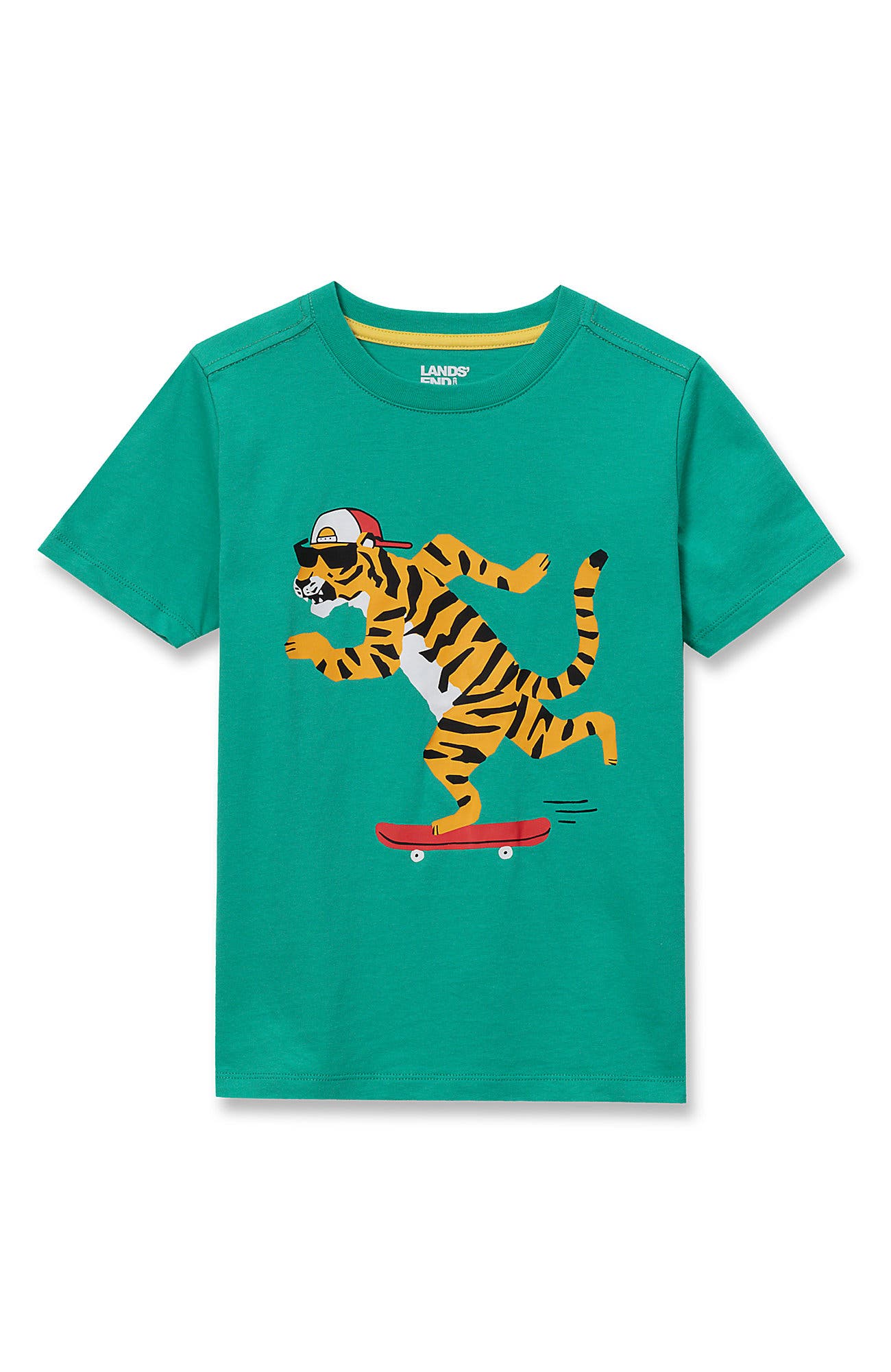 Tiger Skateboard/Teal