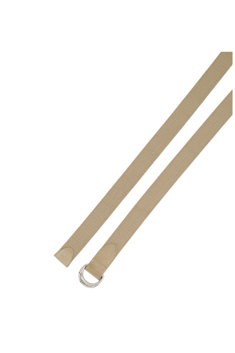 D-Ring Webbing Belt, Alternate, color, SANDBAR