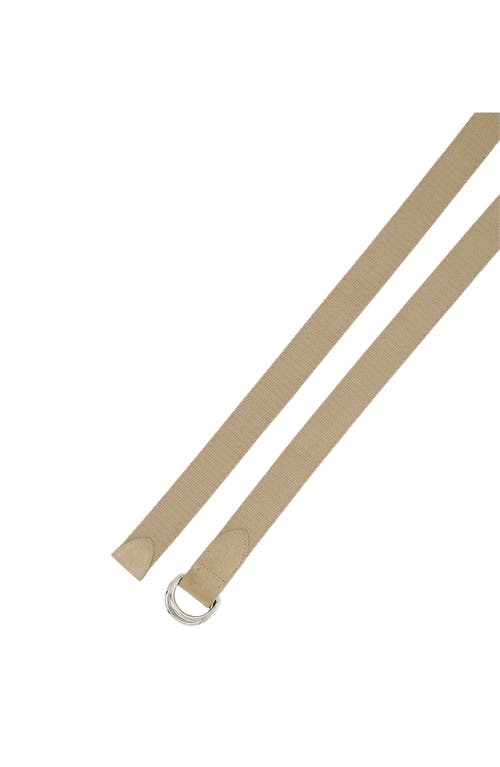 Vince D-ring Webbing Belt In Sandbar