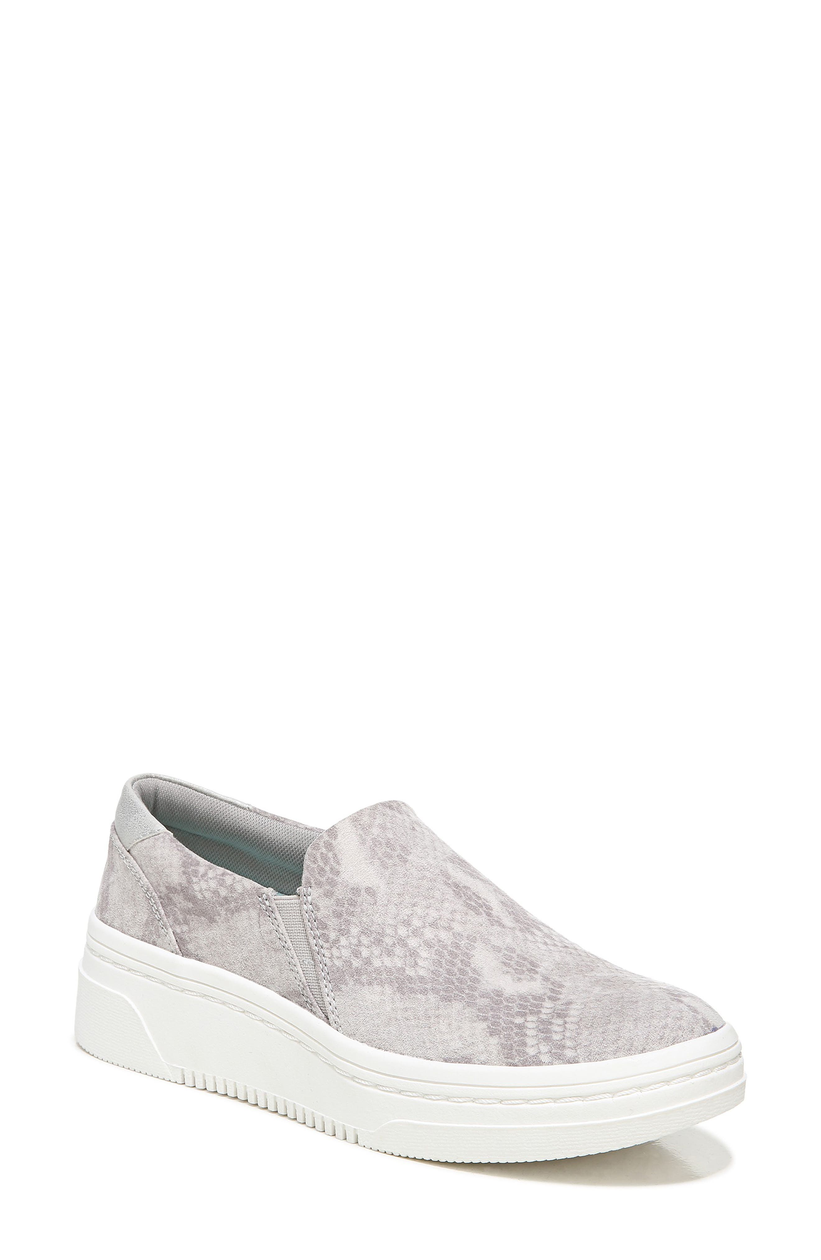 Madison Next Wedge Platform Slip-On Sneaker, Main, color, SOFTGREY