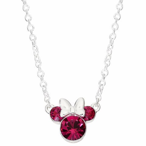 Minnie Mouse Birthstone Jewelry