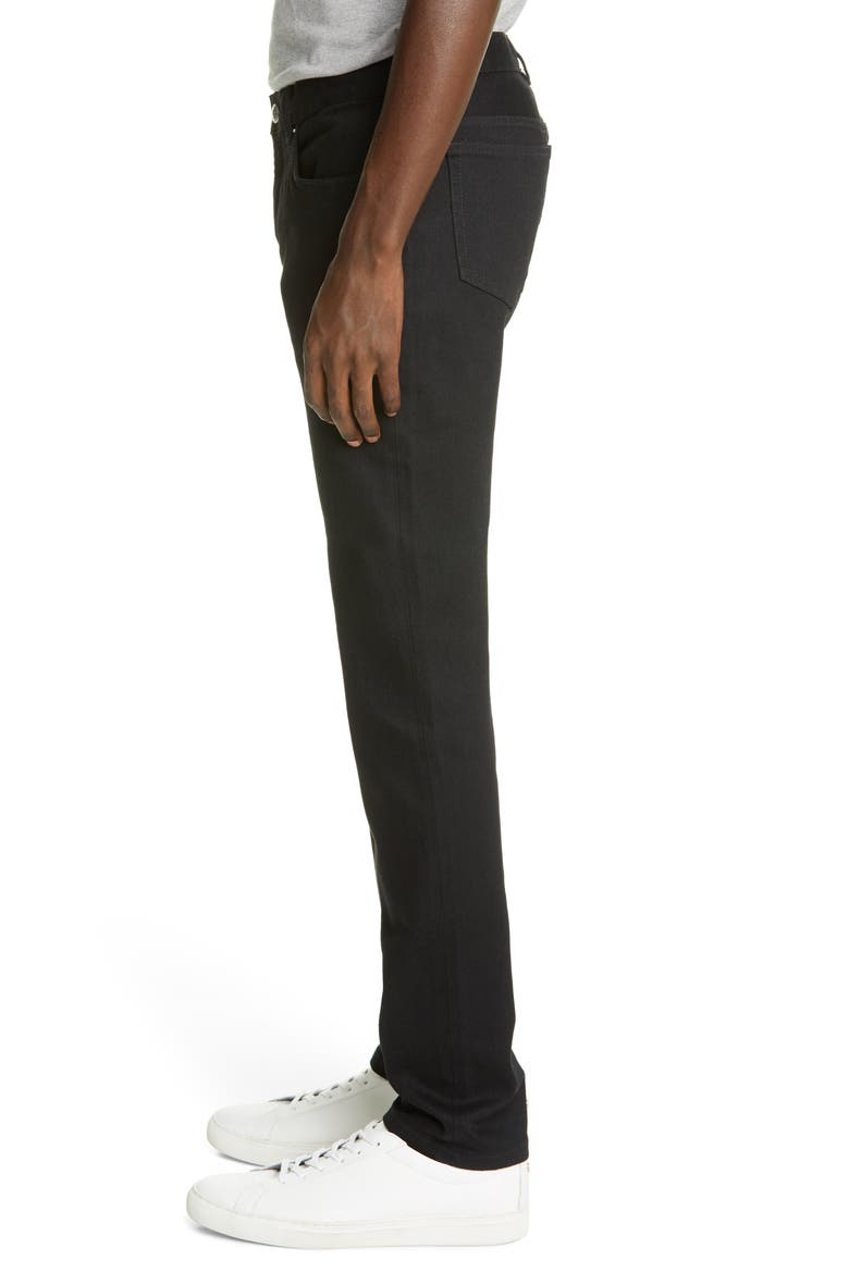Petit New Standard Men's Jeans, Alternate, color, NOIR
