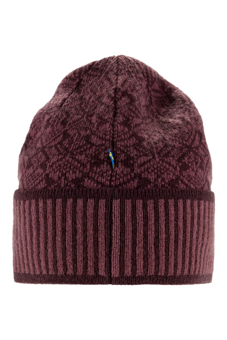 Snow Wool Beanie, Alternate, color, PORT
