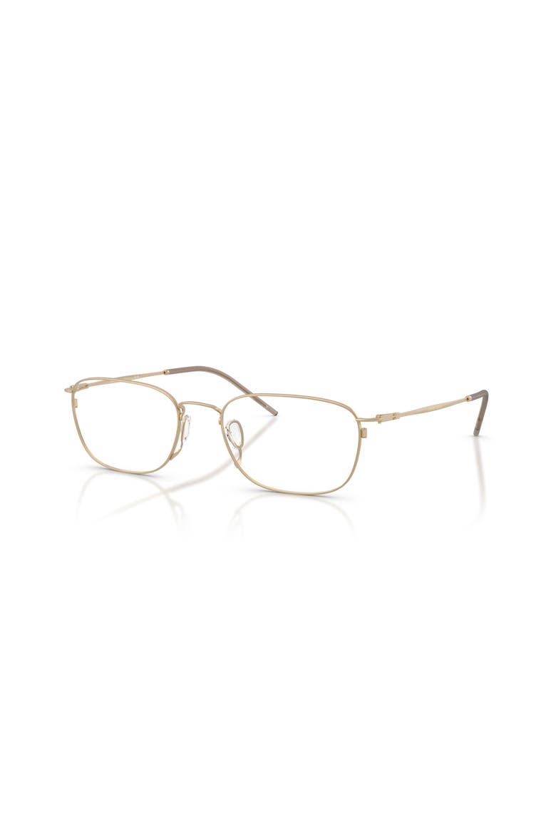 53mm Rectangle optical glasses, Main, color, Black