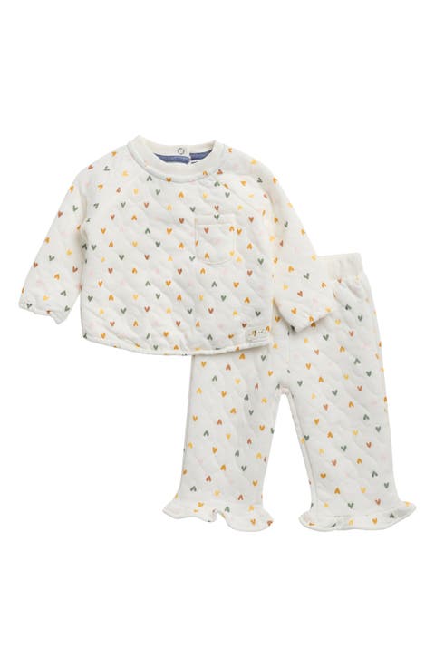 Quilted Top & Pants Set