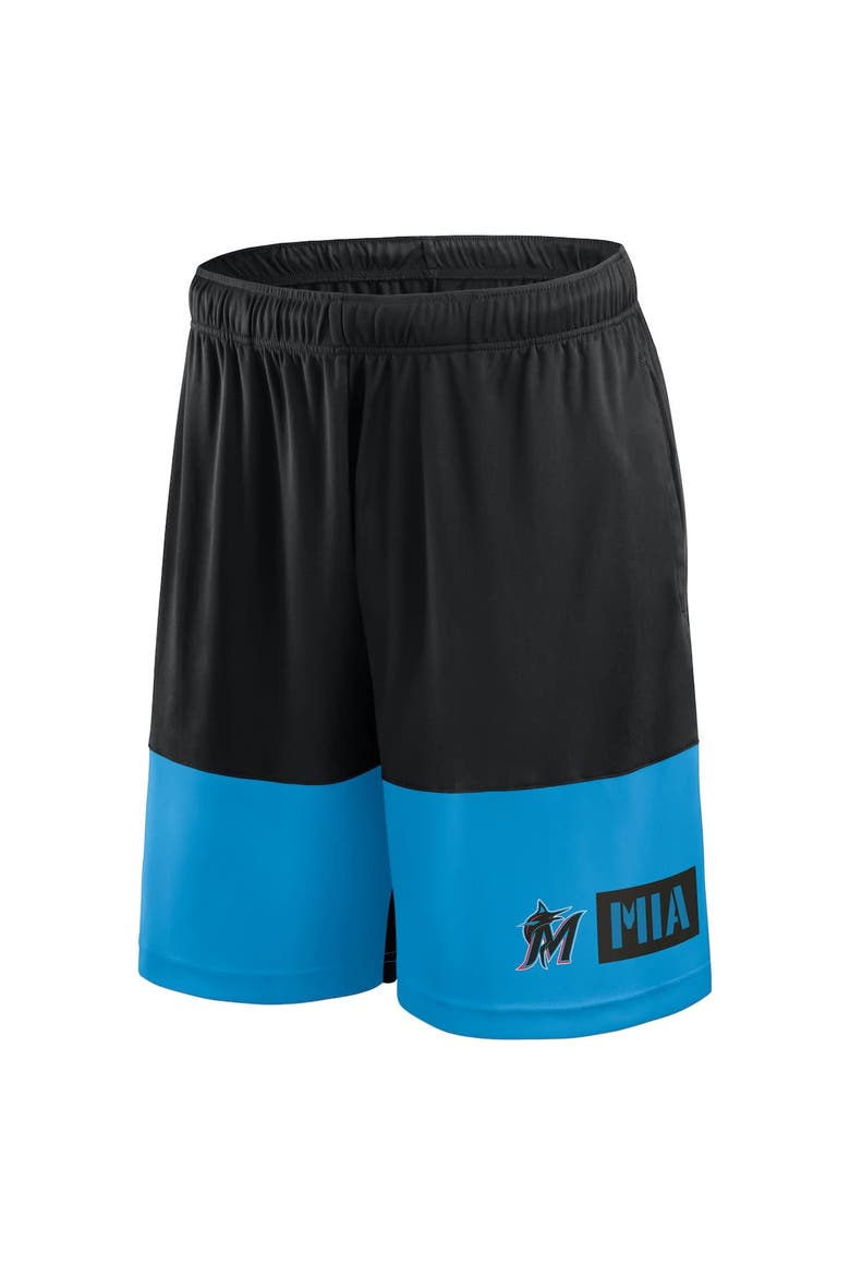 Men's Fanatics Black Miami Marlins Best of the Best Shorts, Alternate, color, Black