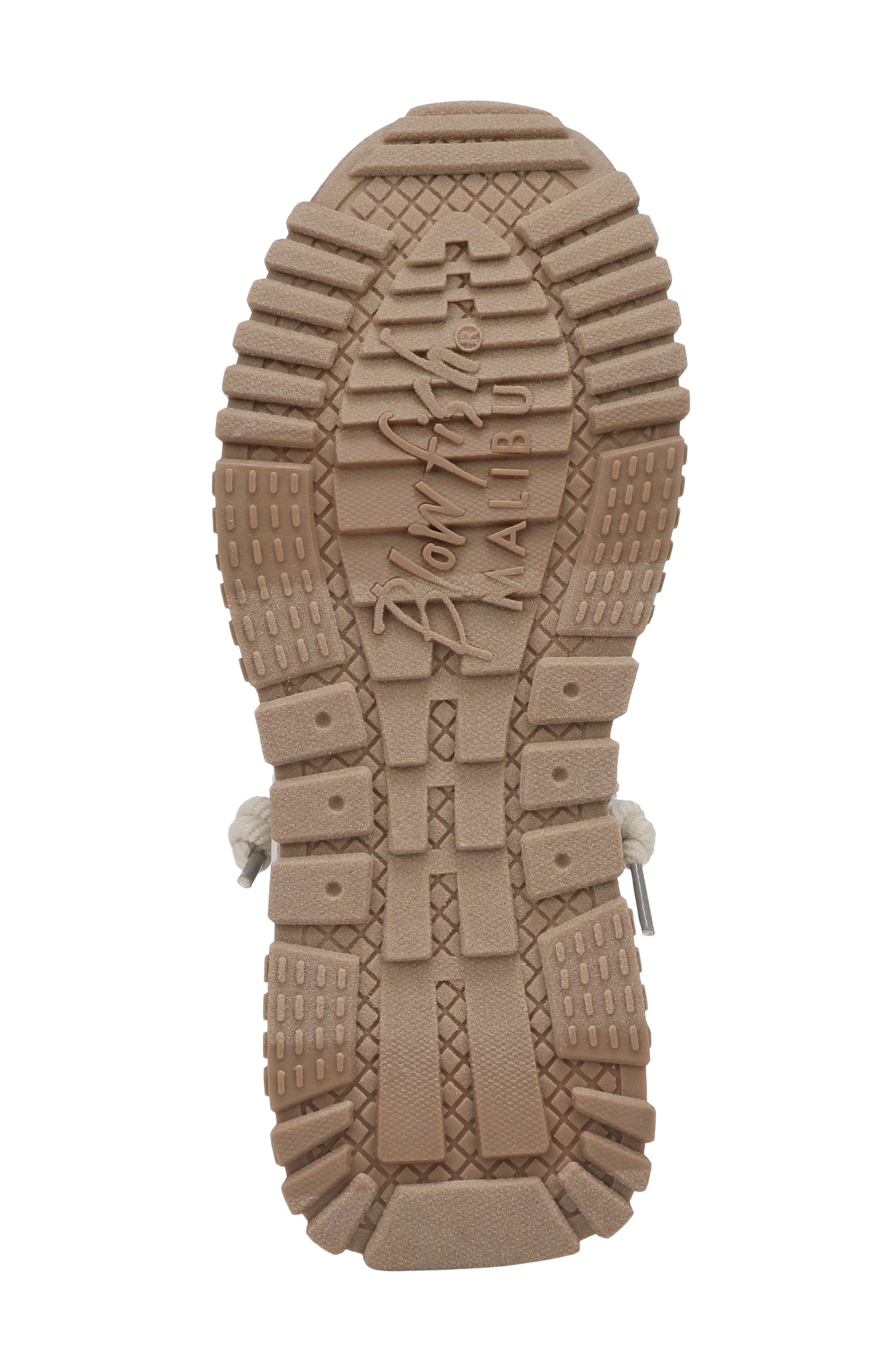 Blowfish Malibu Leotina Trainer Sneaker, Alternate, color, Marine Grey Canvas