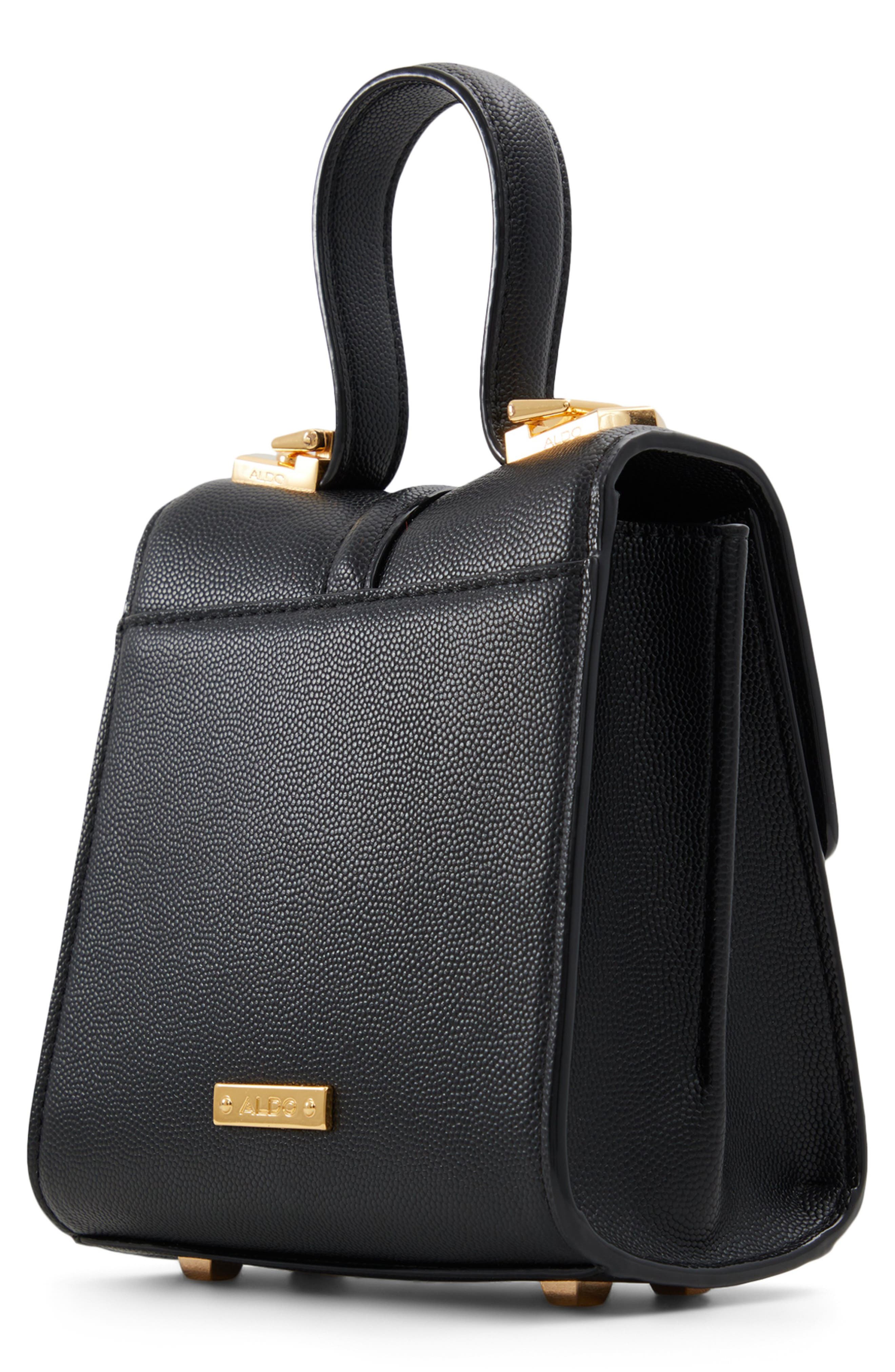 ALDO Kalanie Faux Leather Top Handle Bag, Alternate, color, 