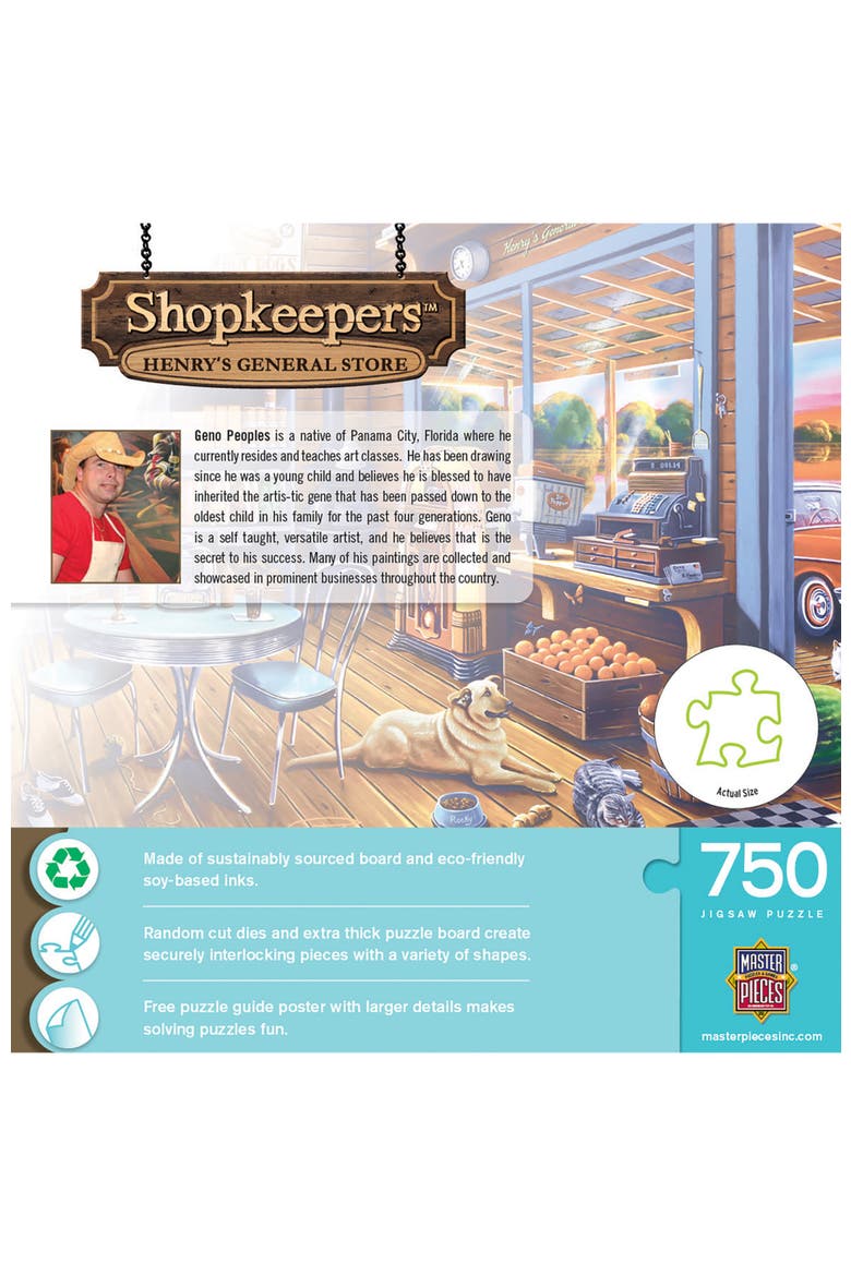Henry's General Store 750 Piece Puzzle, Alternate, color, Multicolor